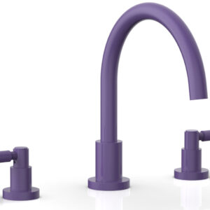 Phylrich BASIC Deck Tub Set – Lever Handles D1130C – Purple