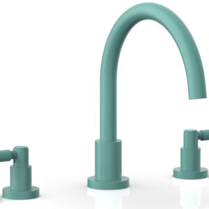 Phylrich BASIC Deck Tub Set – Lever Handles D1130C – Turqoise