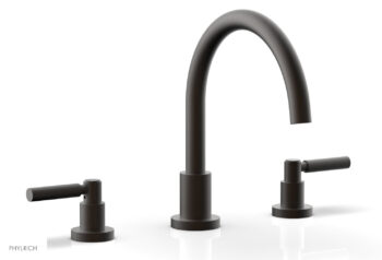 Phylrich BASIC Deck Tub Set - Lever Handles D1130C - Oil Rubbed Bronze
