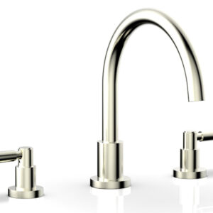 Phylrich BASIC Deck Tub Set – Lever Handles D1130C – Satin Nickel