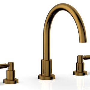 Phylrich BASIC Deck Tub Set – Lever Handles D1130C – French Brass