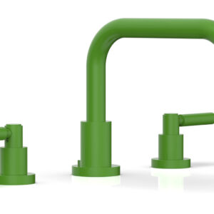 Phylrich BASIC Deck Tub Set – Lever Handles D1132D – Green