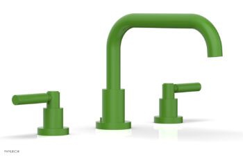 Phylrich BASIC Deck Tub Set - Lever Handles D1132D - Green