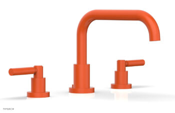 Phylrich BASIC Deck Tub Set - Lever Handles D1132D - Orange
