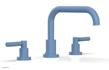 Phylrich BASIC Deck Tub Set - Lever Handles D1132D - Light Blue