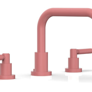 Phylrich BASIC Deck Tub Set – Lever Handles D1132D – Pink