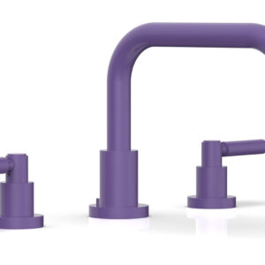 Phylrich BASIC Deck Tub Set – Lever Handles D1132D – Purple