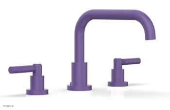 Phylrich BASIC Deck Tub Set - Lever Handles D1132D - Purple