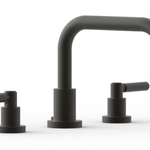 Phylrich BASIC Deck Tub Set – Lever Handles D1132D – Oil Rubbed Bronze