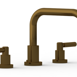 Phylrich BASIC Deck Tub Set – Lever Handles D1132D – French Brass