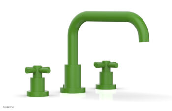 Phylrich BASIC Deck Tub Set - Tubular Cross Handles D1136D - Green