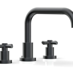 Phylrich BASIC Deck Tub Set – Tubular Cross Handles D1136D – Gun Metal