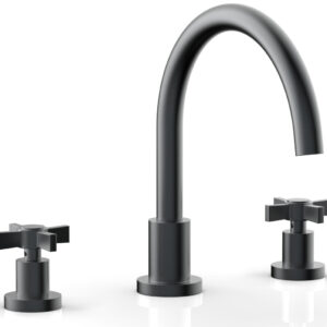 Phylrich BASIC Deck Tub Set – Blade Cross Handles D1137C – Gun Metal