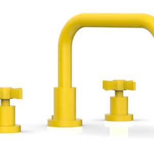 Phylrich BASIC Deck Tub Set – Blade Cross Handles D1139D – Yellow