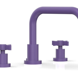 Phylrich BASIC Deck Tub Set – Blade Cross Handles D1139D – Purple