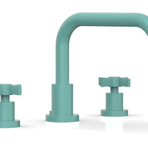 Phylrich BASIC Deck Tub Set – Blade Cross Handles D1139D – Turqoise