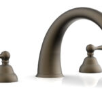 Phylrich REVERE & SAVANNAH Deck Tub Set D1200T - Architectural Bronze