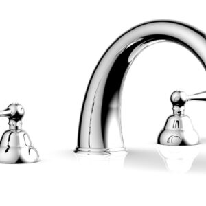 Phylrich REVERE & SAVANNAH Deck Tub Set D1200T – Polished Chrome