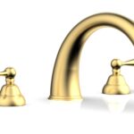 Phylrich REVERE & SAVANNAH Deck Tub Set D1200T - Burnished Gold