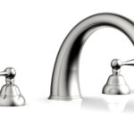 Phylrich REVERE & SAVANNAH Deck Tub Set D1200T - Satin Chrome