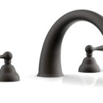 Phylrich REVERE & SAVANNAH Deck Tub Set D1200T - Oil Rubbed Bronze