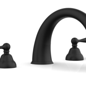 Phylrich REVERE & SAVANNAH Deck Tub Set D1200T – Matte Black