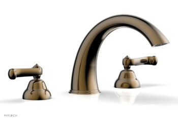 Phylrich REVERE & SAVANNAH Deck Tub Set D1202T - Antique Brass