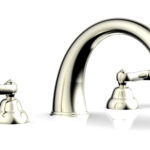 Phylrich REVERE & SAVANNAH Deck Tub Set D1202T - Satin Nickel