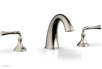 Phylrich 3RING Deck Tub Set D1205E - Polished Nickel