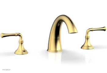 Phylrich 3RING Deck Tub Set D1205E - Satin Gold