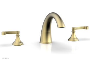 Phylrich 3RING Deck Tub Set D1206E - Burnished Gold