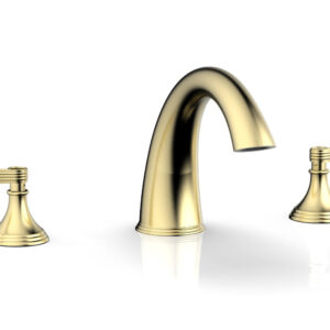 Phylrich 3RING Deck Tub Set D1206E – Polished Brass Uncoated