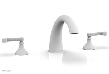 Phylrich 3RING Deck Tub Set D1206E - Satin White