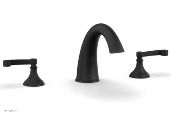 Phylrich 3RING Deck Tub Set D1206E - Matte Black