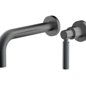 Phylrich Basic Single Handle Wall Lavatory Set – Lever Handle D130-15 – Gun Metal
