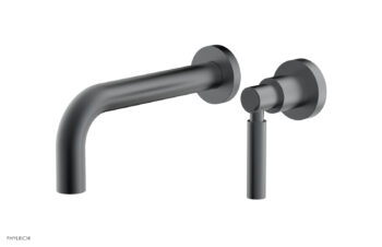 Phylrich Basic Single Handle Wall Lavatory Set - Lever Handle D130-15 - Gun Metal