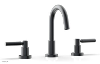 Phylrich BASIC Widespread Faucet, 8 1/2" High Spout, Lever Handles D131 - Gun Metal