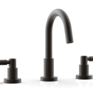 Phylrich BASIC Widespread Faucet, 8 1/2″ High Spout, Lever Handles D131 – Oil Rubbed Bronze