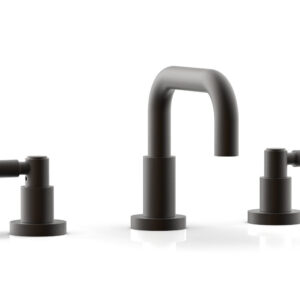 Phylrich BASIC Widespread Faucet, 6 3/8″ High Spout, Lever Handles D132 – Oil Rubbed Bronze