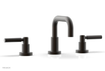 Phylrich BASIC Widespread Faucet, 6 3/8" High Spout, Lever Handles D132 - Oil Rubbed Bronze