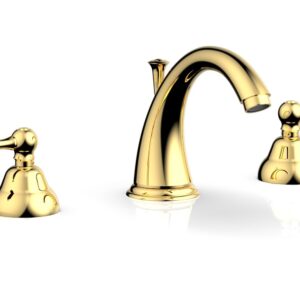 Phylrich REVERE & SAVANNAH Widespread Faucet D200 – Polished Gold