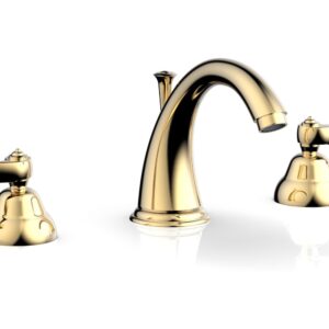Phylrich REVERE & SAVANNAH Widespread Faucet D202 – Satin Brass