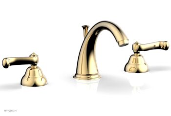 Phylrich REVERE & SAVANNAH Widespread Faucet D202 - Satin Brass