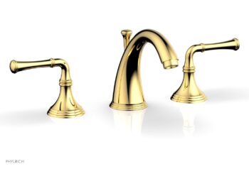 Phylrich 3RING Widespread Faucet D205 - Polished Gold