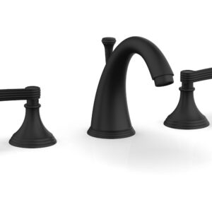 Phylrich 3RING Widespread Faucet D206 – Matte Black