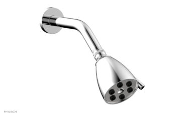 Phylrich 6 Jet BASIC 2-3/4" Round Shower Head D830 - Polished Chrome