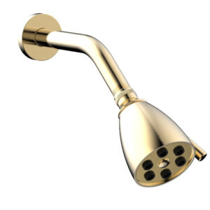Phylrich 6 Jet BASIC 2-3/4″ Round Shower Head D830 – Satin Brass