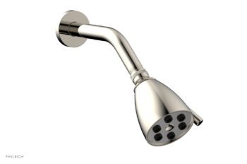 Phylrich 6 Jet BASIC 2-3/4" Round Shower Head D830 - Polished Nickel