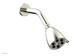 Phylrich 6 Jet BASIC 2-3/4" Round Shower Head D830 - Satin Nickel