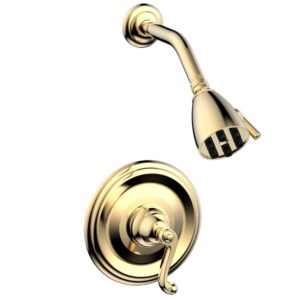 Phylrich REVERE & SAVANNAH Pressure Balance Shower Set DPB3102 – Satin Brass